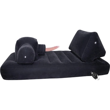 You2Toys Velvet Luxury Bed Black