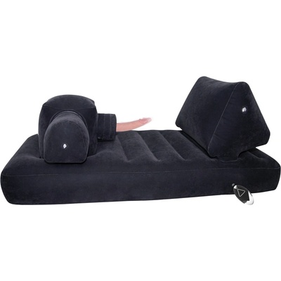 You2Toys Velvet Luxury Bed Black
