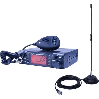 PNI PNI-PACK80PRO CB Radio HP 9001 PRO Extra 40 Antenna 4W 12-24V 45cm (PNI-PACK80PRO)
