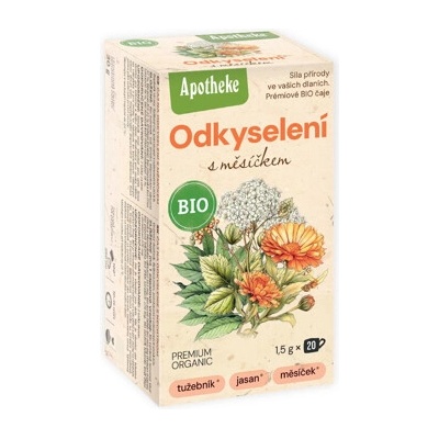 Apotheke Čaj na odkyslenie s nechtíkom BIO 40 g