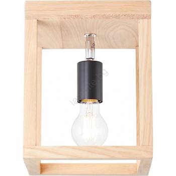 Brilliant - Плафон NEREA 1xE27/15W/230V дъб (BI0201)