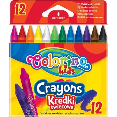 Colorino voskovky 12 ks kulaté 204831