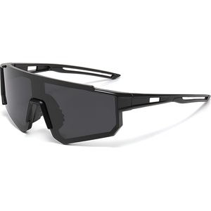 Techsuit Детски слънчеви очила Techsuit Kids Polarized Sunglasses (R601) - спортни, поляризирани, TR рамка - Черен