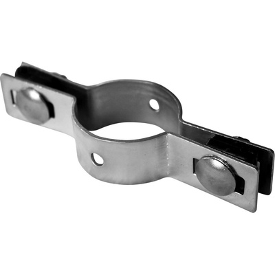 Objímka na panely PILOFOR pro sloupek Ø 48mm, průběžná, Zn