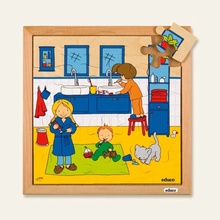 Educo puzzle čistenia zubov: 25-dielne puzzle o hygiene