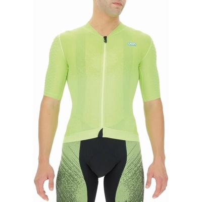 UYN Airwing OW Biking Shirt krátký rukáv Yellow/Black pánský