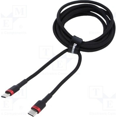 Baseus CATKLF-AL91 High Speed,USB 2.0, USB C vidlice,z obou stran, 2m, černý