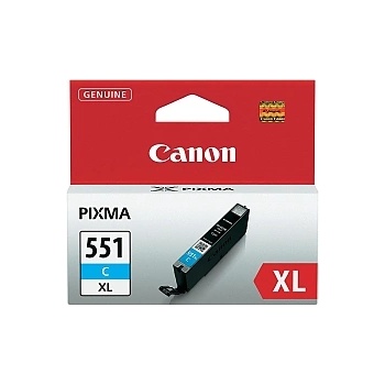 Canon CLI-551XL C + Canon Photo Paper Variety Pack A4 & 10 x 15cm (VP-101) (6444B001AA_0775B079AA)