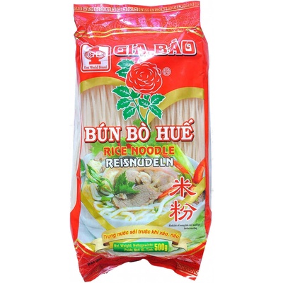 Gia Bao Bun Bo Hue rýžové nudle 0,5 kg