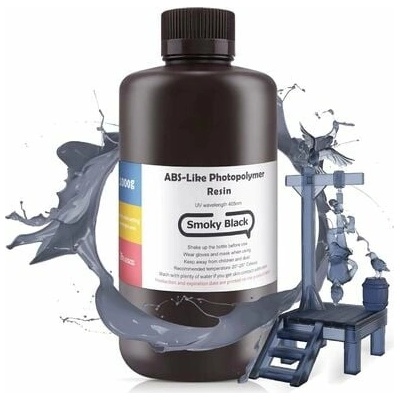 ELEGOO ABS-Like Resin Smoky Black 1kg – Zboží Živě