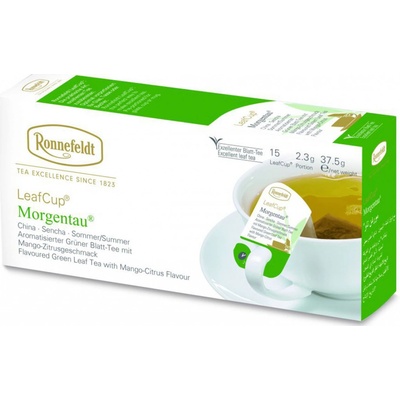 Ronnefeldt LeafCup Morgentau čaj sáčky 15 x 2,5 g
