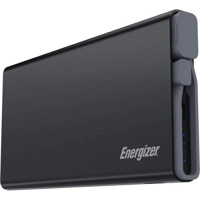 Energizer Ultimate Power Bank 10000 mAh - преносима външна батерия с 2xUSB-A изходи за зареждане на мобилни устройства (черен)