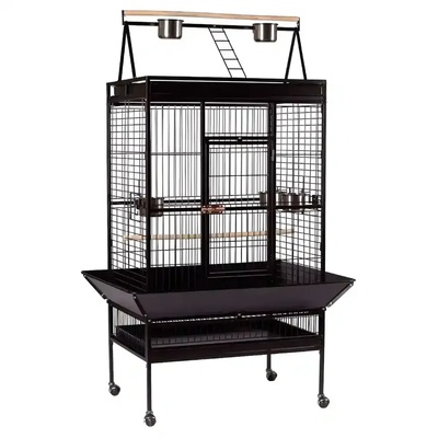 Zoomagzinche Масивна клетка за едри папагали с отваряем покрив (a19)