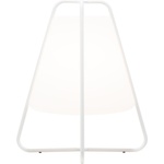 Zafferano Teepee Настолна лампа безжична, бяла (LD1140B3)