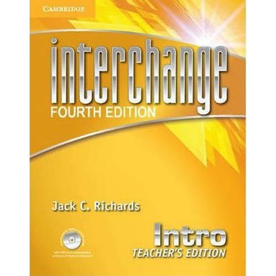 Interchange Intro Teacher's Edition with Assessment Audio CD/CDROM