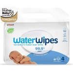 WaterWipes 4 пакета Бебешки кърпички Water Wipes x 60 бр. , 99.9 % вода