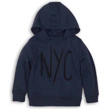 Minoti Mikina chlapčenská s kapucňou KB FLEECE HOODY 7 tmavě modrá