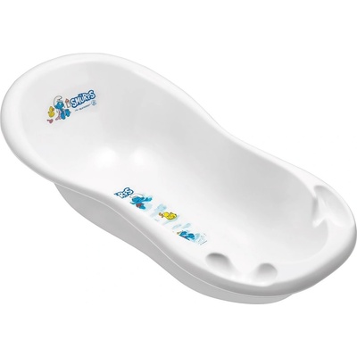 MALTEX Vanička so zátkou Šmolkovia 100 cm white