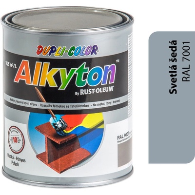 Alkyton Hladký 5L RAL 7001 saténová
