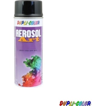 MOTIP DUPLI COLOR ART akrylová barva spray 400 ml lesk RAL černá dopravní