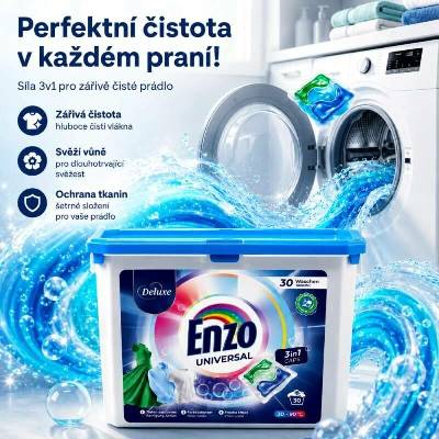 Deluxe Enzo 3in1 Caps kapsle univerzál 30 PD
