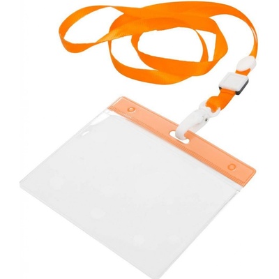 Snúrka na krk Maes, oranžová