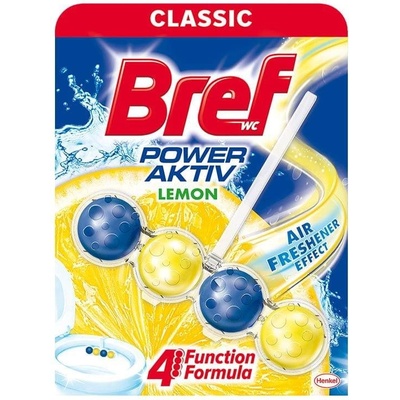 Bref Ароматизатор за тоалетна Bref Power Aktiv, лимон, 50 g (5020100980)