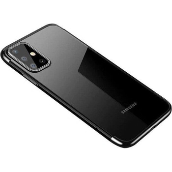 HQWear Калъф Clear Color Case, за Samsung Galaxy A72 4G, черен (5907769325977)