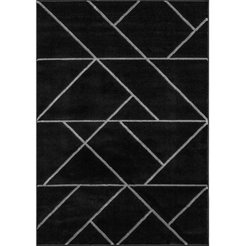 Jutex Mramor 7543 černo stříbrný