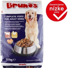 Brunos Kompletné suché krmivo pre dospelé psy s príchuťou hovädziny a hydiny 10 kg