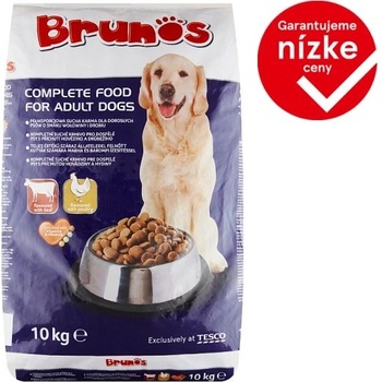 Brunos Kompletné suché krmivo pre dospelé psy s príchuťou hovädziny a hydiny 10 kg