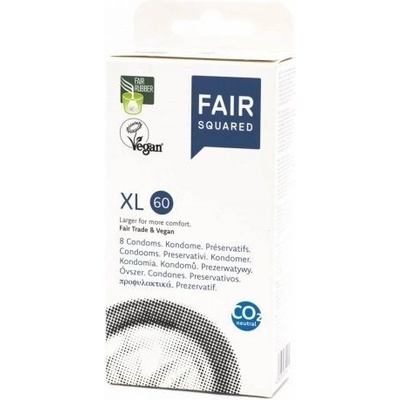 Fair Squared Condom XL 60 8 ks