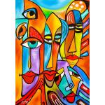 Enjoy - Puzzle Bico Faces - 1 000 piese