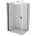 Mexen Mist-B душ кабина с врати 75 x 85 см, прозрачна, черна - 8A2T-075-085-70-00 (8A2T-075-085-70-00)