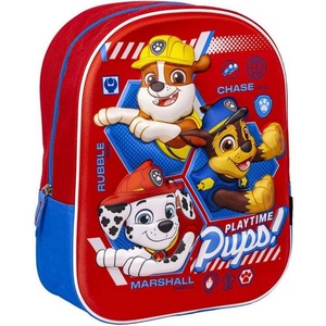  3D детска раница Paw Patrol червен 31 см