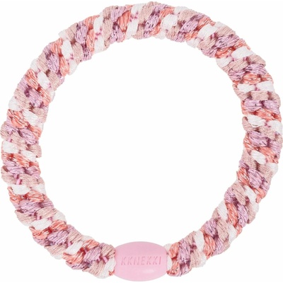 KKNEKKI Gumička do vlasů Kknekki Dusty Rose Pink Glitter, růžová barva – Hledejceny.cz