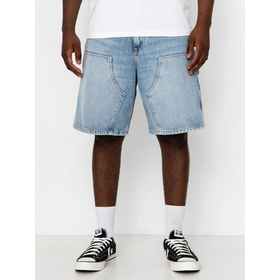 Carhartt WIP Double Knee blue heavy worn bleached