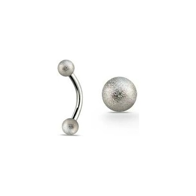 Piercingate piercing do obočí s kuličkami POB00198