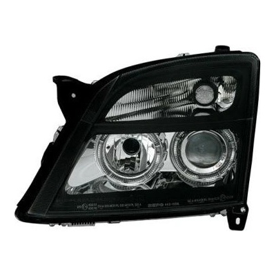 Depo Кристални фарове за opel vectra c (02-05) - черни