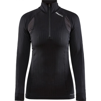 Craft Дамско синтетично термобельо Craft Women's Active Extreme X Zip L/S Synthetic base layer - Black - размер XL (114-2161-0115)