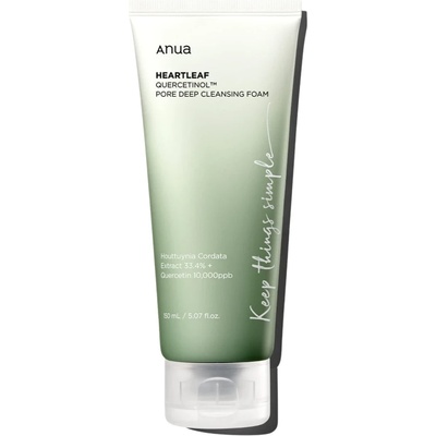 Anua - Heartleaf Quercetinol Pore Deep Cleansing Foam 150ml