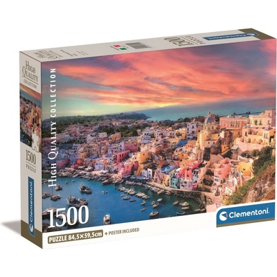 Clementoni Malebný ostrov Procida 1500 dielov