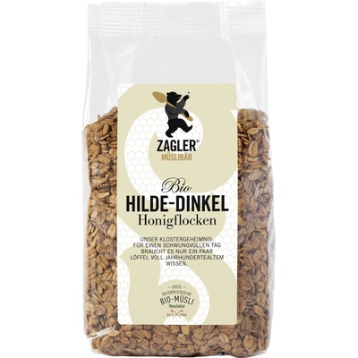 ZAGLER MÜSLIBÄR Био люспи от спелта - мед - 500 г