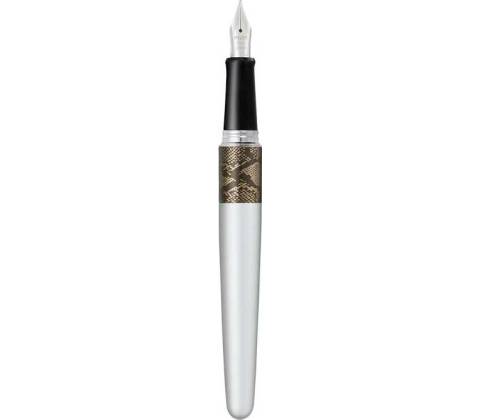 Pilot 1063-054 Middle Range Silver Python plnicí pero