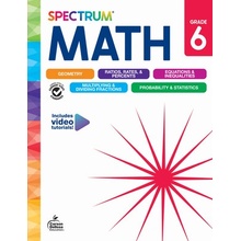 Spectrum Math Workbook, Grade 6 Spectrum)Paperback)