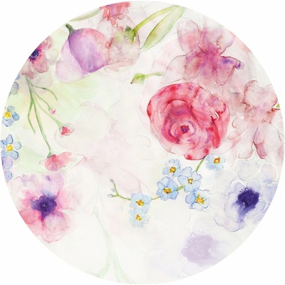 Komar Samolepicí vliesová fototapeta Dot Floret pr. 125 cm