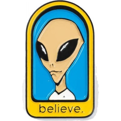 Alien odznáček Believe žlutá 551642