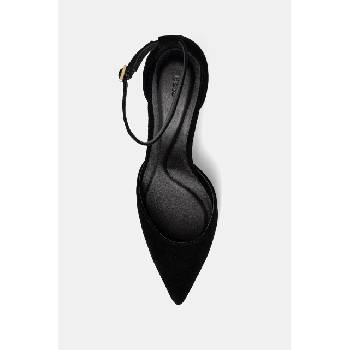 BOSS Велурени обувки с тънък ток BOSS Gracey (50557660.001)