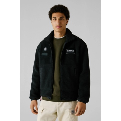 Red Bull Racing X Pepe Jeans mikina EXPLORER FLEECE černá