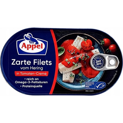 Appel sleďové filety tomátovom kréme 200 g